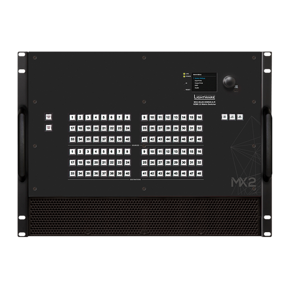 Lightware MX2-48x48 HDMI 2.0 matrix switcher