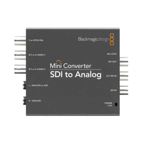 Blackmagicdesign SDI to Analog+Audio miniconverter